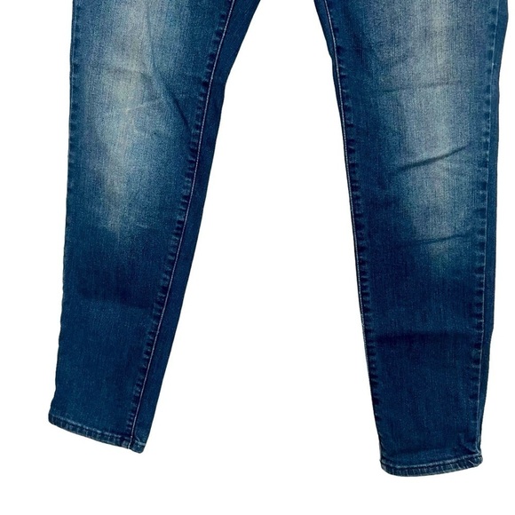 Michael Kors Skinny Distressed Jeans Size 4 Mid Rise - Picture 4 of 11